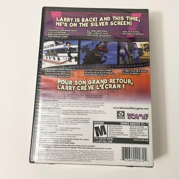 PC ROM Games Feeding Frenzy 2 Daycare Nightmare Dancing Craze Leisure Suit Larry - Picture 4 of 16